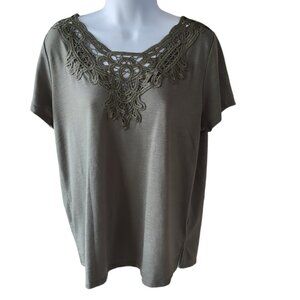 Keren Hart dressy short-sleeved Top Size M